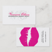 メーキャップアーティストの名刺 名刺 (正面/裏面)