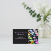 メーキャップアーティストの名刺 名刺 (スタンド正面)