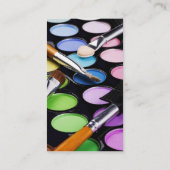 メーキャップアーティストの名刺 名刺 (裏面)