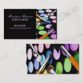 メーキャップアーティストの名刺 名刺 (正面/裏面)