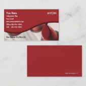 メーキャップアーティストの名刺 名刺 (正面/裏面)