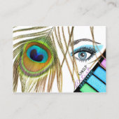 メーキャップアーティストの名刺 名刺 (正面)