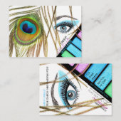 メーキャップアーティストの名刺 名刺 (正面/裏面)