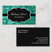 メーキャップアーティストの名刺 名刺 (正面/裏面)