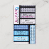 メーキャップアーティストの名刺 名刺 (裏面)