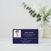 メーキャップアーティストの名刺 名刺 (スタンド正面)