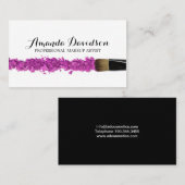 メーキャップアーティストの名刺 名刺 (正面/裏面)
