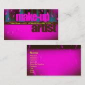 メーキャップアーティストの名刺 名刺 (正面/裏面)