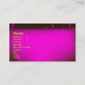 メーキャップアーティストの名刺 名刺 (裏面)