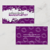メーキャップアーティストの名刺 名刺 (正面/裏面)