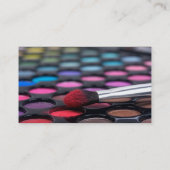 メーキャップアーティストの名刺 名刺 (裏面)