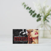 メーキャップアーティストの名刺 名刺 (スタンド正面)