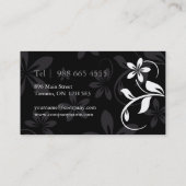 メーキャップアーティストの名刺 名刺 (裏面)