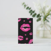 メーキャップアーティストの唇 名刺 (スタンド正面)