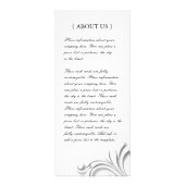 メーキャップアーティストの棚カード ラックカード (裏面)