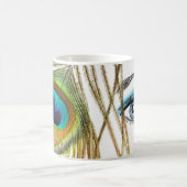 メーキャップアーティストの美しいのマグ コーヒーマグカップ (中央)