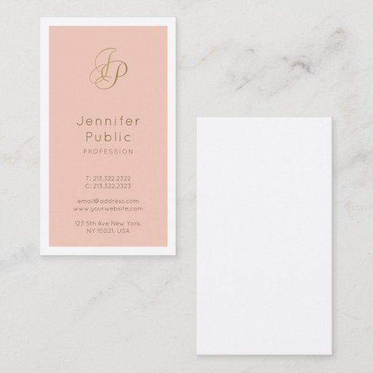 メーキャップアーティストの美容院のエレガントで贅沢な絹 名刺 (正面/裏面)