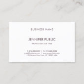 メーキャップアーティストの美容院の流行の魅力 名刺 (裏面)