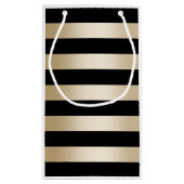 メーキャップアーティストの金ゴールドの唇の化粧品のディストリビューター スモールペーパーバッグ (裏面)