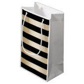 メーキャップアーティストの金ゴールドの唇の化粧品のディストリビューター スモールペーパーバッグ (裏面アングル)