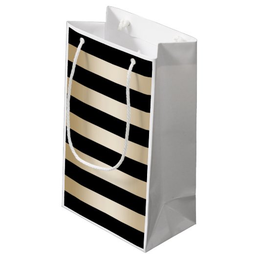 メーキャップアーティストの金ゴールドの唇の化粧品のディストリビューター スモールペーパーバッグ (裏面アングル)