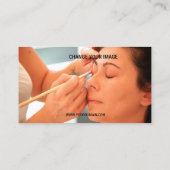 メーキャップアーティストモデル名刺 名刺 (裏面)