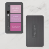 メーキャップアーティスト 名刺 (正面/裏面)