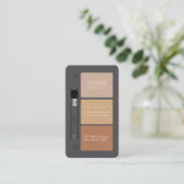 メーキャップアーティスト 名刺 (スタンド正面)