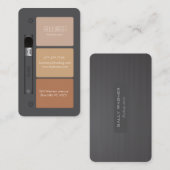 メーキャップアーティスト 名刺 (正面/裏面)