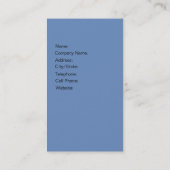 メーキャップアーティストIIのプロフェッショナルの美容師 名刺 (裏面)