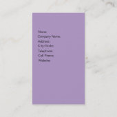 メーキャップアーティストIIのプロフェッショナルの美容師 名刺 (裏面)