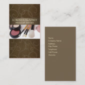 メーキャップアーティストIIのプロフェッショナルの美容師 名刺 (正面/裏面)