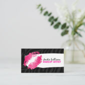 メーキャップアーティストMUA 名刺 (スタンド正面)