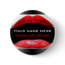 メークアップアーティストの名前タグ