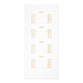 メークアップアーティストピンクと金ゴールドリップピンクの価格表 ラックカード (裏面)