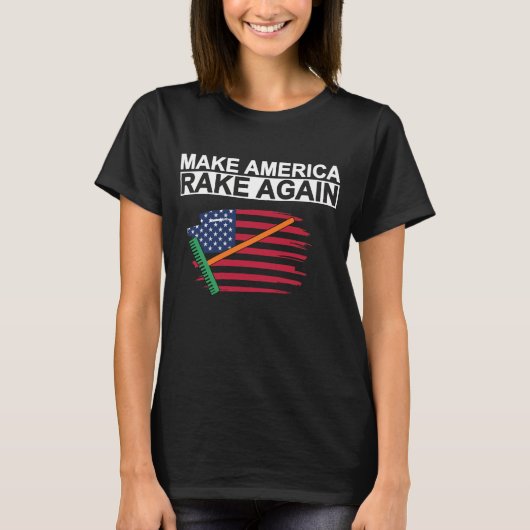 メークアメリカレイクアゲインフォーシーズンズ造園 Tシャツ (正面)