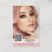 メークアモダンーティスト用QRコード名刺 名刺 (正面)