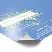 メークラウニング招待状ヴァージンメアリーカトリック招待状 フォトプリント            (角)