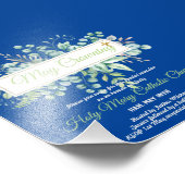 メークラウニング招待状ヴァージンメアリーカトリック招待状 フォトプリント            (角)