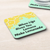 メークレモネード飲料用コースター コースター (左側)