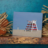 メーケープのライフガード椅子 フォトプラーク (側面)