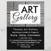 メーズトリップ（幻覚体験）のようなスクウェア、アートディーラー、ギャラリー チラシ (正面)