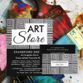 メーズトリップ（幻覚体験）のようなスクエア美術品店 チラシ