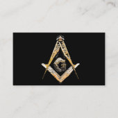 メーソニック精神（黄色） 名刺 (正面)