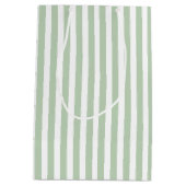 メーソンジャーおよび花のgiftbagを育てって下さい ミディアムペーパーバッグ (裏面)