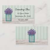 メーソンジャーのバイオレットの名刺 名刺 (正面/裏面)