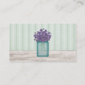 メーソンジャーのバイオレットの名刺 名刺 (裏面)