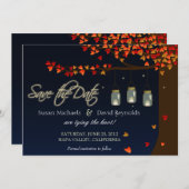 メーソンジャーのホタルのオークの木の保存日付 セーブザデート (正面/裏面)