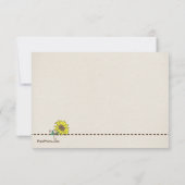 メーソンジャーの整理の応答カード 出欠カード (裏面)