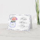 メーソンジャーの母の日カード カード (正面)